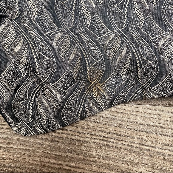 Oleg Cassini Vintage Abstract Waistcoat Vest - Picture 15 of 16